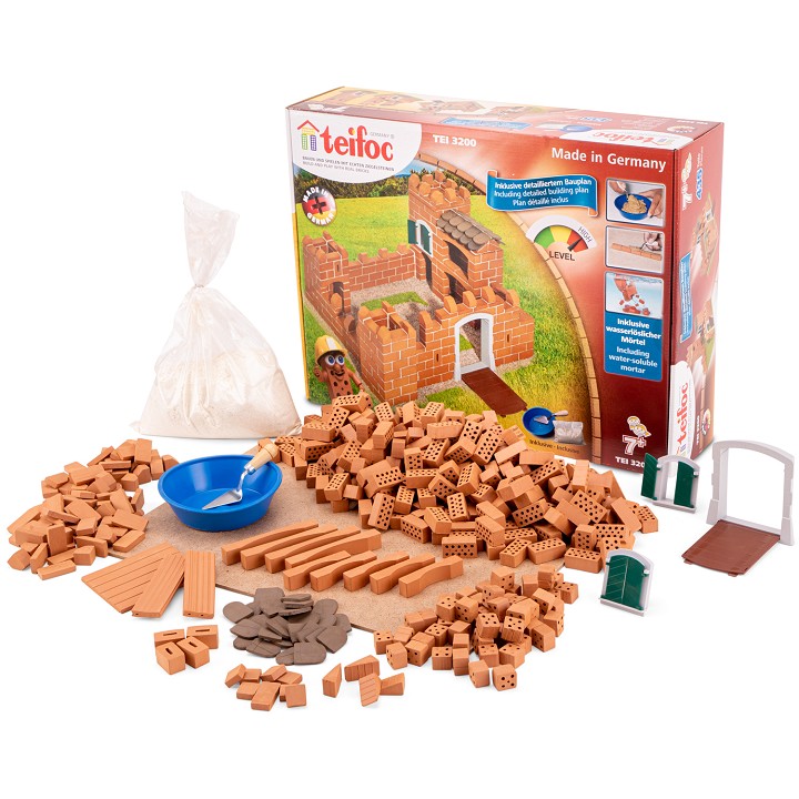 Building set - knight's castle - 435 pieces